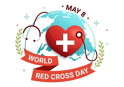 World Red Cross Day on May 8 Illustration to Medical Health and Providing Blood In Hand Drawn for Web Banner or Landing Page Templates Red Cross Day, World Red Cross Day, Medical Health, Page Template, Red Cross, Web Banner, Landing Page, Vector Art, Hand Drawn