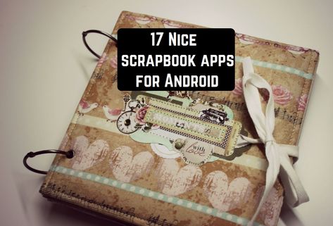 Scrapbook App, Best Android Apps, Scrapbook Videos, Apps For Android, Travel Scrapbook, Smash Book, Digital Scrapbook, Free Kids, Digital Scrapbooking