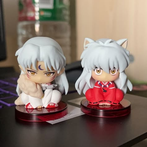 Cute Action Figures, Inuyasha Figures, Action Figures Anime, Inuyasha And Sesshomaru, Action Figure Collection, 2160x3840 Wallpaper, Anime Collectibles, Anime Toys, Figure Collection