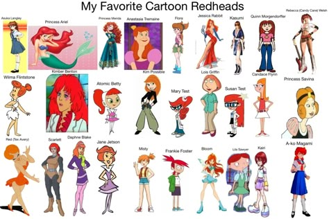 Go Kim Possible Redhead Cosplay Characters, Characters With Orange Hair Costumes, Famous Redheads Characters, Redhair Halloween Costume, Iconic Redhead Characters, Redhead Cosplay Ideas, Redhead Movie Characters, Copper Hair Costume Ideas, Red Hair Halloween Costumes Women