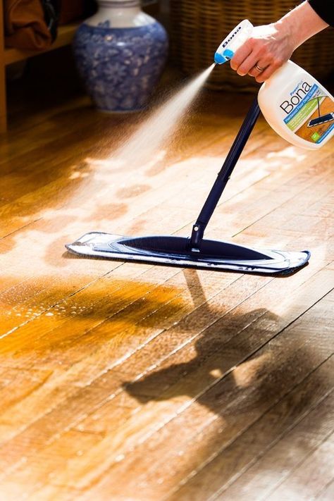 The Ultimate Guide to Cleaning Hardwood Floors — Bona | Apartment Therapy Best Hardwood Floor Cleaner, Wood Floor Care, Hardwood Floor Care, Diy Hardwood Floors, Wood Floor Cleaner, Hardwood Floor Cleaner, Clean Hardwood Floors, Cleaning Wood Floors, Cleaning Wood