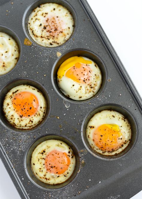 10 Ways to Bake Eggs in the Oven | Fit Foodie Finds Eggs In A Muffin Tin, Oven Baked Eggs, Eggs In Oven, Ways To Cook Eggs, Menu Sarapan Sehat, Best Meal Prep, Muffin Tin Recipes, Velvet Cupcakes, Breakfast Meal Prep