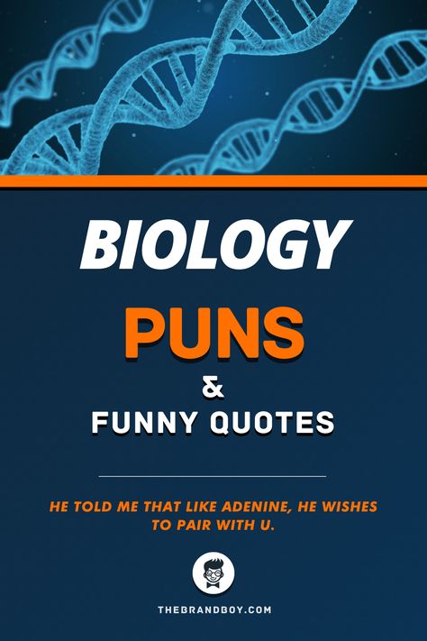 Biology Quotes Funny, Bio Jokes, Biology Quotes, Biology Puns, I Love You Puns, Biology Quote, Teacher Puns, Biology Jokes, Educational Youtube Channels