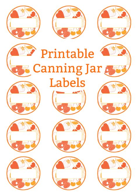 Free Printable Canning Jar Labels  #canning #printables Jar Labels Printable Free, Printable Jar Labels, Spice Rack Cabinet, Canning Jar Storage, Jam Jar Labels, Food Canning, Canning Jar Labels, Christmas Jam, Canning Food