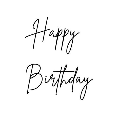 Happy Birthday 手書き, Happy Birthday In Cursive, Best Birthday Wishes Quotes, Stylish Words, Happy Birthday Font, Happy Birthday Drawings, Happy Birthday Typography, Cake Lettering, Sublimacion Ideas