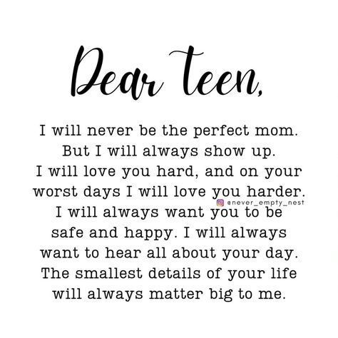 Teenage Daughter Quotes, Letter To My Daughter, My Children Quotes, Mothers Love Quotes, Daughter Love Quotes, Parenting Knowledge, Mother Daughter Quotes, Mom Life Quotes, I Love My Daughter