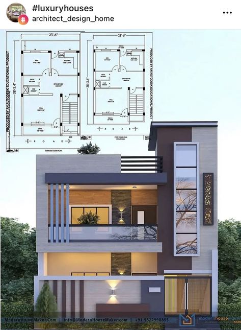 Elevation Designs For House, House Design Elevation, House Elevation Ideas, Plan And Elevation, Elevation Ideas, Design Elevation, Front Wall Design, House Outer Design, Small House Front Design