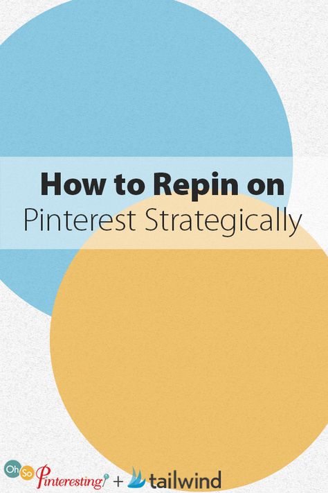 Do you have a strategy for repinning on Pinterest? No? You could be missing some key opportunities. It has been reported that up to 80% of the pins you see on Pinterest are repins. Here's how to repin strategically. | blog.tailwindapp.com My Saved Pins, Pinterest Analytics, Social Media Success, Social Media Marketing Tools, Pinterest Management, Online Promotion, Saved Pins, Email Marketing Strategy, Pinterest Strategy