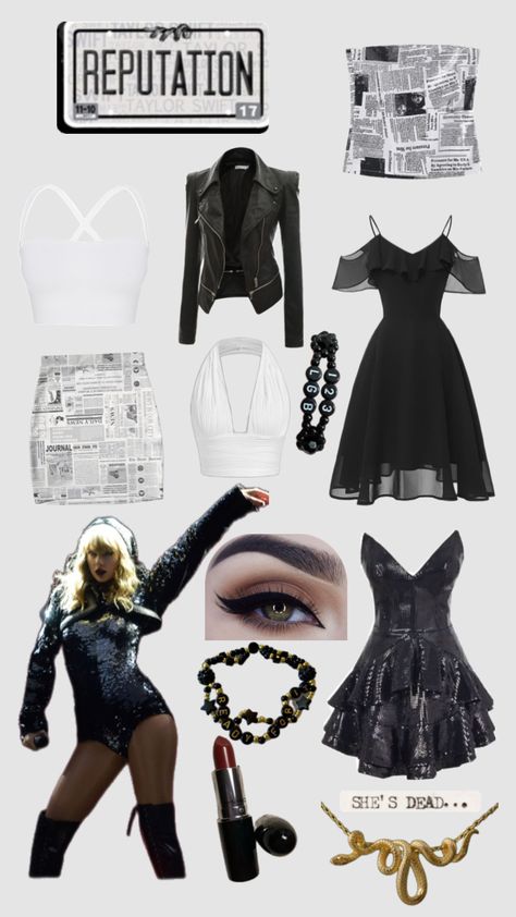 Are you ready for it? A Eras tour outfit inspo all tho it is almost over, 3 shows left!#reputation #erastour #outfit Reputation Outfits, Eras Outfit, Eras Tour Outfit, Eras Tour, Outfit Inspo