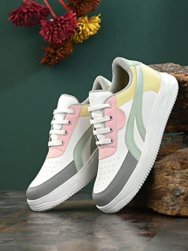 Buy MACTREE Women's White Casual Sneaker Shoes at Best price Now - 2023 Check more at https://shopnow.americawebmart.com/buy-mactree-womens-white-casual-sneaker-shoes-at-best-price-now-2023/ Ladies Sneakers, White Casual Sneakers, Affordable Shoes, Sneaker Shoes, White Casual, In America, Casual Sneakers, Womens Sneakers, Shoes Sneakers