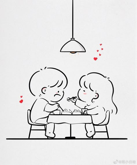 Doodle Couple Cute Drawings, Cute Love Doodles Couples, Couples Doodles, Easy Love Drawings, Love Doodles, Cute Drawing, Cute Couple Drawings, Cute Doodles Drawings, Cute Love Cartoons