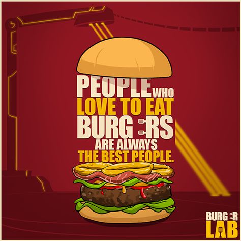 Burger Lab - Social Media Content Burger Lab, National Burger Day, Small Restaurant Design, Small Restaurant, Burger Restaurant, Quote Artwork, Pizza Restaurant, Burger And Fries, Food Quotes