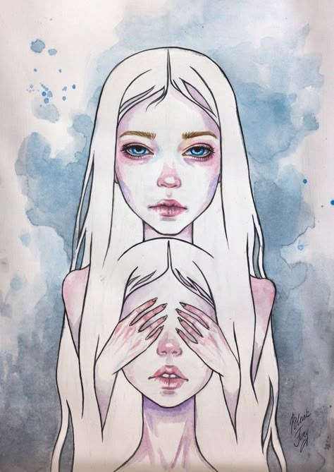 Девушка1 Twins Drawing, Twin Art, Gemini Art, Arte Sketchbook, Zodiac Art, User Profile, Social Community, Dark Art, Drawing Inspiration