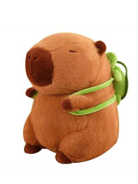 33cm/13inch Cute Capybara Plush Toys Simulation Capibara Anime Fluffty Toy Adable Doll Stuffed Animals Soft Doll Plush Perfect Gift For Kids Birthday Party Supplies Thanksgiving Gift Christmas Decor Xmas GiftI discovered amazing products on SHEIN.com, come check them out! Capybara Plush, Pig Doll, Teddy Bear Stuffed Animal, Christmas Plush, Child Doll, Cute Toys, Soft Dolls, Animal Dolls, Plush Animals