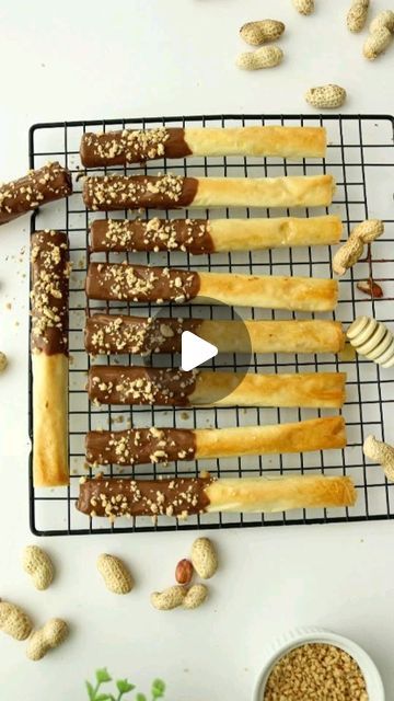 Amira 🍉 on Instagram: "Comment Recipe, and I will send it to you -
Peanut Baklava Choco Sticks!!!

Baklava can be so tasty with little sugar if covered in chocolate and drizzled with honey. So try something new and try these Peanut Baklava Sticks!

Full recipe on my website: amiracookland.com 
#baklava #baklawa #baklavacı #chocostick #peanutbaklava #chocolatebaklava #halalrecipes #irishfoodblogger #middleeasternrecipes" Baklava Sticks, Peanut Baklava, Chocolate Baklava, Halal Recipes, Middle Eastern Recipes, August 9, Baklava, Try Something New, My Website