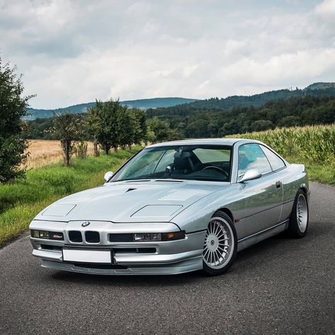 . ALPINA B12 5.7 Coupe #50/57 A total of 57 #Alpina B12 5.7 Coupe were built. Exterior color - Arctic Silver metallic (309) Interior -… Bmw E31, Bavarian Motor Works, Dream Car Garage, Bmw M1, Bmw Motors, Bmw Alpina, Bmw Classic, Bmw 2002, Bmw Series