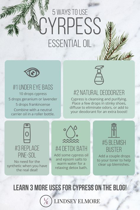 Cypress Essential Oil, Doterra Essential Oils Recipes, Essential Oil Remedy, Young Living Essential Oils Recipes, Essential Oils Guide, Essential Oil Diffuser Recipes, Yl Essential Oils, Leg Cramps, Essential Oil Blends Recipes