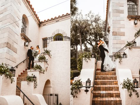 Small Wedding Venues Florida, Bridal Photography Ideas, Powel Crosley Estate Wedding, Romantic Style Wedding, Tampa Wedding Venues, Wedding Venue Design, Italian Inspired Wedding, Florist Ideas, Venue Design