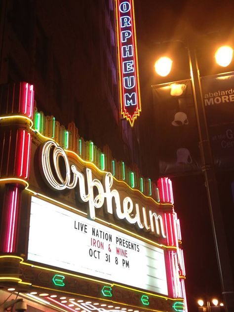 Orpheum Theater, Los Angeles, CA Orpheum Theater, Familiar Places, Historic Theater, Cinema Design, Theater District, Historical Movies, Facade Design, Event Venues, Artifacts