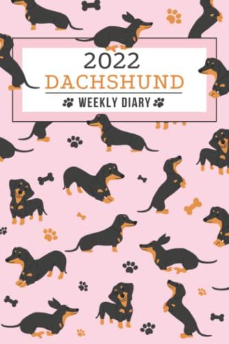 Checklist Journal, Goal Setting Planner, Doggy Daycare, Dog Themed Gifts, Weekly Diary, Dog Themed, Amazon Book Store, Sausage Dog, Dachshund Dog