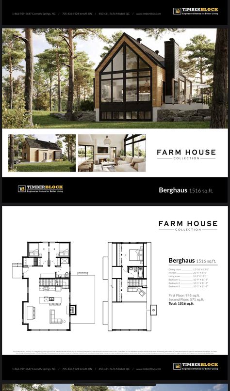 Nordic House Plans, House Plan Ideas, Small Modern House Plans, Nordic House, Little House Plans, Modern Barn House, Architectural Floor Plans, Cozy Nest, Small House Design Plans