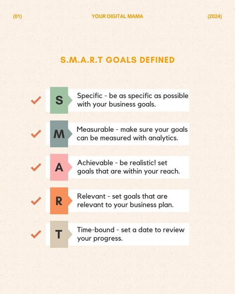 So you want to achieve all your goals, but you don’t know how, or you’re struggling to make headway. 🤷🏻‍♀️ Here’s some SMART goals to help you accomplish YOUR goals! Let’s define what SMART goals are. S - Specific - get specific with your goals. How many followers do you want to gain? How long do you want it to take? Get specific. M - Measurable - make sure your goals can be measured by metrics and analytics! Both your goals and your progress should be measurable. A - Achievable - ensu... Planning Goals, Smart Goals Examples, Many Followers, Measurable Goals, Goal Examples, Smart Goals, Goal Planning, Set Goals, Year 2024