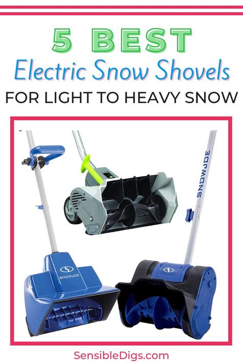 Electric Snow Shovel, Snow Shovels, Shoveling Snow, Heavy Snow, Snow Removal, Snow Blower, Snow Shovel, Best Model, Cut It