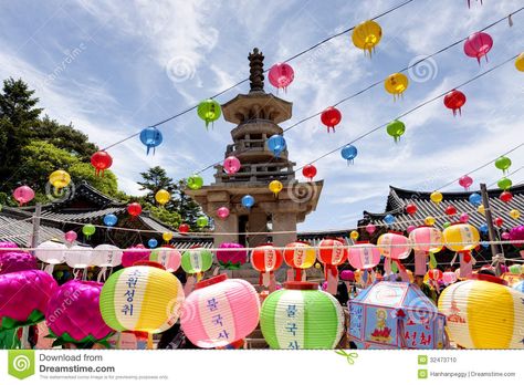 Korean Festival, Korean Temple, Temple Photo, National Language, Lunar Calendar, Story Board, Fundraising Events, Festival Lights, Grand Tour