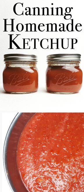 Homemade Ketchup Recipes, Preserving Tomatoes, Ketchup Recipe, Homemade Ketchup, Canning Vegetables, Canning Food Preservation, Canned Food Storage, Canning Tips, Canning Tomatoes