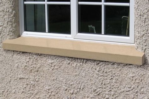 cast stone window cills and sills | Thorverton Stone Stone Window Sill, Exeter Devon, Window Sills, Headboard Cover, Cast Stone, Window Frames, Brickwork, Exeter, Window Sill