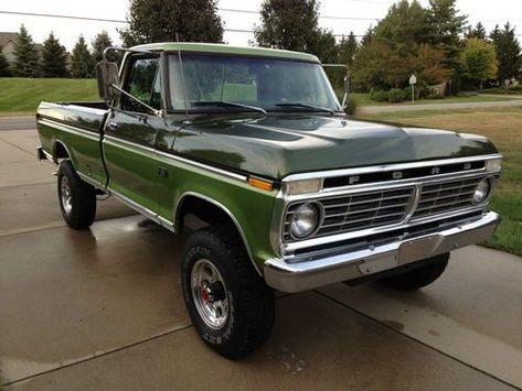 Purchase used 1975 Ford F250 4x4 "Factory Highboy" Ranger in Granger, Indiana, United States 1975 Ford F250 Ranger, Ford Explorer Accessories, Truck Accessories Ford, Ford Diesel, Classic Ford Trucks, Old Ford Trucks, Ford Pickup Trucks, Ford F250, Ford Truck