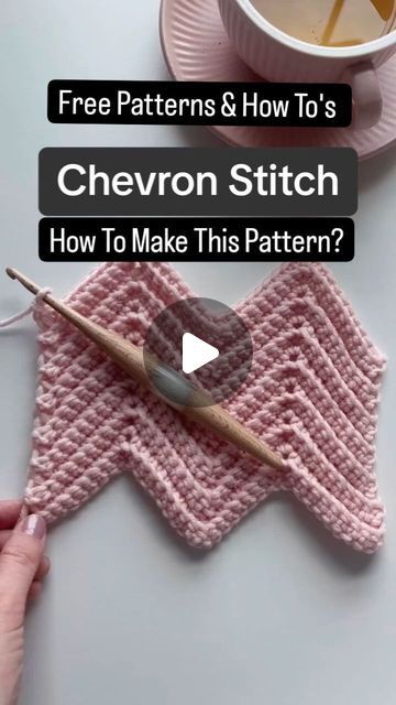 A'Medice | House of Knitwear on Instagram: "Make Sure To Save For Later & Enjoy My Mini Free Pattern Guide part 6 and today's color code is blush pink we are making a Chevron stitch ⏭️✨

simple and easy steps to follow to create beautiful patterns, I'll keep sharing them for all the lovely people who wish to try by themselves 🩷✅

Also, If you're new to this shop, make sure to visit my shop link in Bio☝️☝️

#knitwearshop #crochetersofinstagram #knittingjourney #knittingpattern #guide #howtoguide #patterndesign #knitweardesigner #smallbusiness #womenempowerment #womeninbusiness #womensupportingwomen #knittersgonnaknit #growingin2024 #growth #instagood #innerchildhealing #knityourstyle" Diy Crochet Slippers, Crochet Knit Blanket, Crochet Gloves Pattern, Chevron Stitch, How To Roll Towels, Crochet Vest Pattern, Gloves Pattern, Paper Roll Crafts, Diy Bracelets Easy