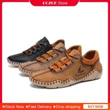 men casual shoes - Buy men casual shoes with free shipping on AliExpress Leather Shoes Men Casual, Men Casual Sneakers, Shoes Men Casual, Leather Sneakers Men, Basket Style, Handmade Leather Shoes, Shoe Insoles, Driving Shoes, Leather Shoes Men