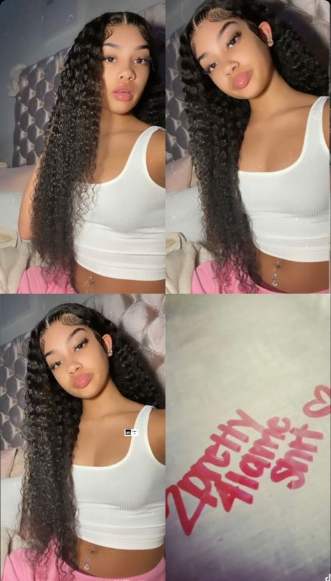 Curly Hair Baddie, Catfish Girl, 11 November, Girl Pfp, Swag Girl Style, Chill Photos, Curly Girl Hairstyles, The Lovers