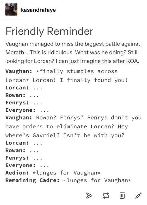 Vaughan where have you been? Kinda forgot who he was Fleetfoot Tog Fanart, Vaughan Tog Fanart, Throne Of Glass Vaughan, Vaughan Tog, Throne Of Glass Incorrect Quotes, Tog Funny Quotes, Sorcha Tog, Throne Of Glass Book One Memes, Throne Of Glass Quotes