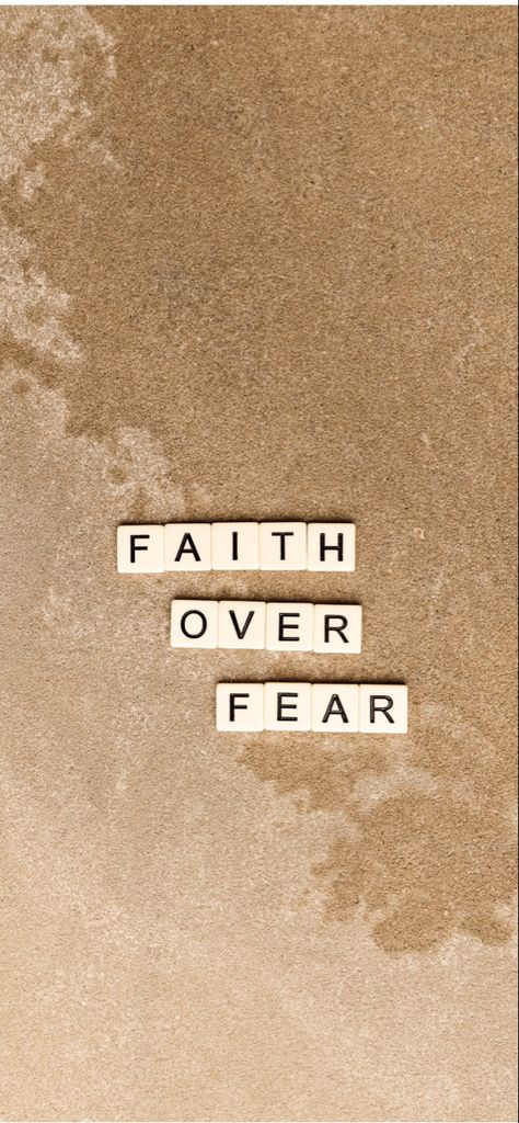 Cute aesthetic Christian wallpaper Faith Over Fear Wallpaper, Christian Vision Board, Christian Iphone Wallpaper, Christian Quotes Wallpaper, Bible Verse Background, Christian Backgrounds, Bible Quotes Wallpaper, Christian Posters, Jesus Wallpaper