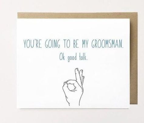 Groomsmen Cards, Groomsmen Pictures, Wedding Photo Checklist, Bridesmaid Proposal Diy, Groomsman Card, Groomsman Proposal, Be My Groomsman, Elegant Couple, Groomsmen Proposal