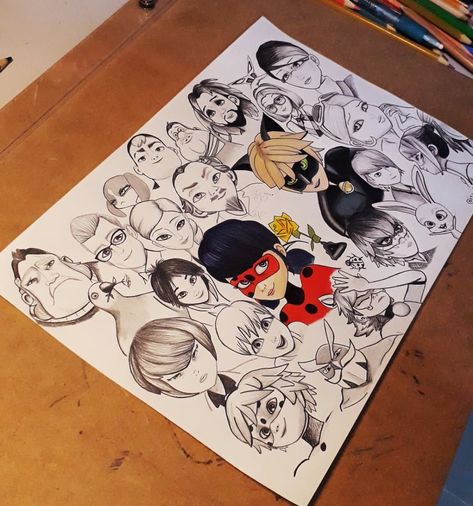 Ladybug Art, Pencil Sketch Images, Miraculous Wallpaper, Miraculous Ladybug Oc, Miraculous Ladybug Wallpaper, Miraculous Characters, Miraculous Ladybug Fan Art, Miraculous Ladybug Movie, Miraculous Ladybug Funny