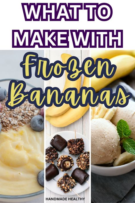 how to tell if frozen bananas are bad Things To Do With Frozen Bananas, Recipe With Frozen Bananas, Frozen Bananas What To Do With, How To Use Frozen Bananas, Uses For Frozen Bananas, Recipes Using Frozen Bananas, What To Make With Frozen Bananas, How To Use Old Bananas, What To Do With Frozen Bananas