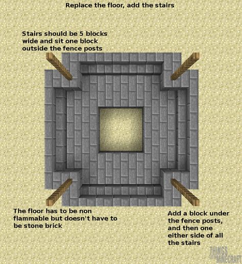 How to build a safe fire pit that won't spread. Minecraft Fire Pit Ideas, Fire Pit Minecraft, Minecraft Fire Pit, Safe Fire Pit, Minecraft Patio, Minecraft Tutorials, Fire Pit Ideas, Minecraft Funny, Patio Fire Pit