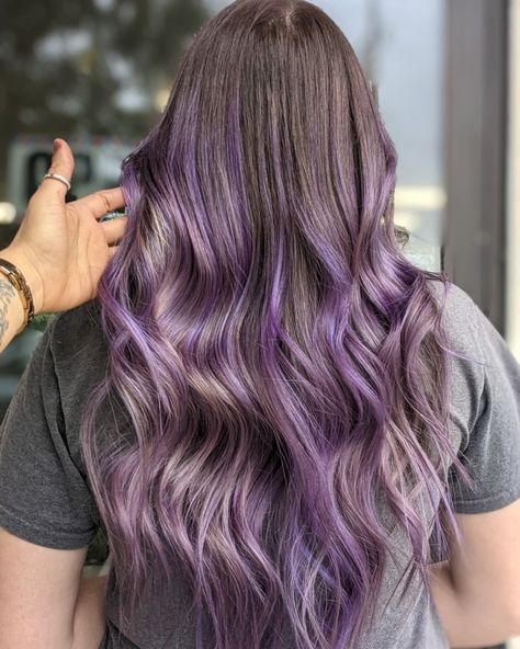 Lavender Hair Colors, Lavender Hair, Lavender Purple, Purple Hair, Ombre Hair, Hair Colors, Hair Goals, Hair Inspo, Lavender