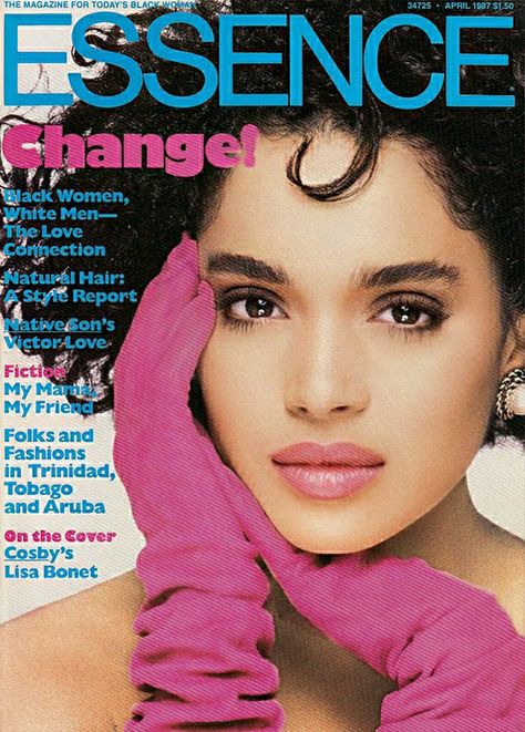 LISA BONÉT | ESSENCE MAGAZINE APRIL,1987 COVER. Essence Magazine Covers, Ebony Magazine Cover, The Cosby Show, Essence Magazine, Cover Girl Makeup, Ebony Magazine, Black Magazine, Lisa Bonet, Black Entertainment