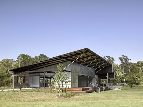 Gallery of Curra Community Hall / Bark Design Architects - 19 Community Hall Design, Community Places, Community Hall, Zoo Project, Community Halls, Architecture Concept Drawings, Hall Design, Concept Architecture, Architecture Firm