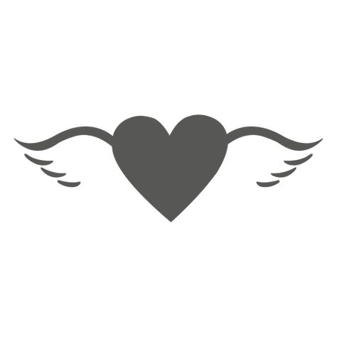 Heart With Angle Wings, Small Heart With Wings Tattoo, Heart Shape Tattoos For Women, Heart With Wings Tattoo Design, Winged Heart Tattoo, Heart With Halo Tattoo, Heart Angel Tattoo, Heart Angel Wings Tattoo, Heart Shaped Angel Wing Tattoo