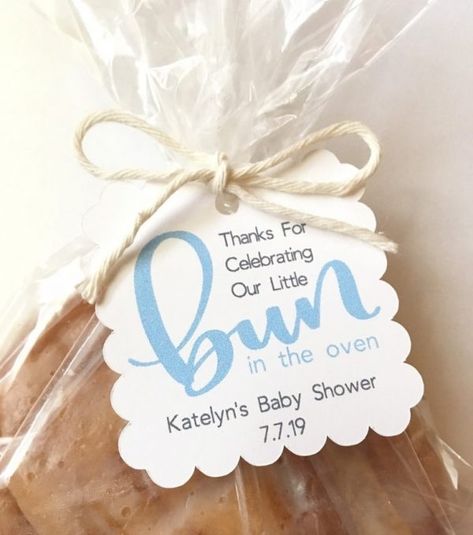 Bun in the Oven Baby Shower Ideas and Photos Baby Shower Thank You Gifts, Ideas Baby Shower, Fondant Cupcake Toppers, Baby Shower Tags, Bun In The Oven, Girl Baby Shower Decorations, Fondant Cupcakes, Baby Shower Thank You, Baby Sprinkle