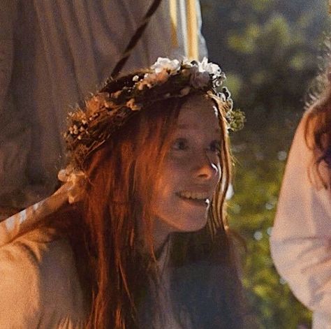 Anne With An E Aesthetic, E Aesthetic, Anne With An E, Green Gables, Flower Crown, Red Hair, A Woman, Crown, Flowers