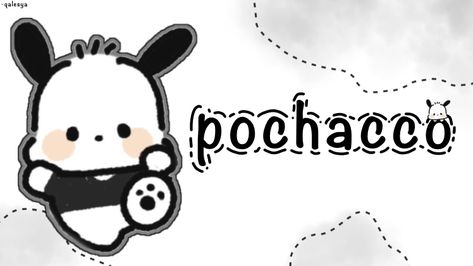 Sanrio Halloween Wallpaper Laptop, Pochacco Keyboard Wallpaper, Pochacco Computer Wallpaper, Pochacco Desktop Wallpaper, Pochacco Header, Pochacco Wallpaper Desktop, Pochacco Banner, Kidcore Stickers, Pochacco Wallpaper