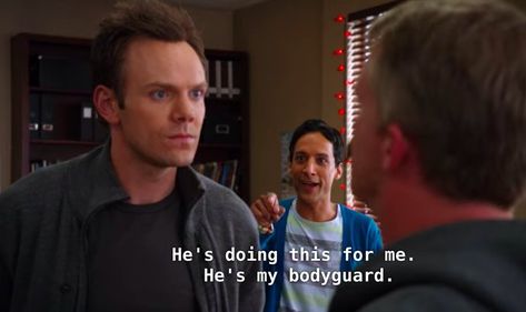 Jeff And Abed, Jeff Winger Quotes, Abed Nadir Quotes, Community Season 1, Nbc Community, Community Abed, Inspector Spacetime, Community Movie, Jeff Winger