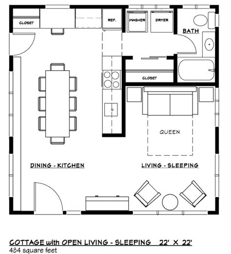 Apartment In Tokyo, 500 Sq Ft House, Big Apartment, Master Suite Addition, Sf Apartment, Apartment Plan, Small Cottage House Plans, To Build A Home, Build A Home