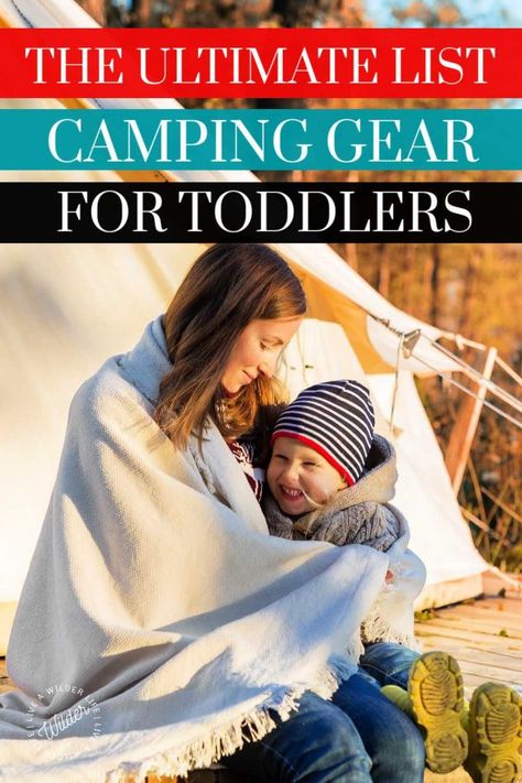 Everything you need to pack when camping with a toddler. A list of the essential camping gear for toddlers and a second list of things that aren't essential, but are really nice to have. Things To Take Camping, Camping Trip Essentials, Toddler Camping, What To Take Camping, Cold Camping, Camping Necessities, Essential Camping Gear, Camping With Toddlers, Camping Books